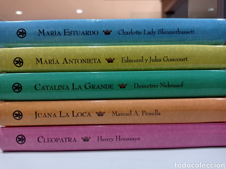 Libros de segunda mano: Reinas para la historia. 5 Tomos (con su caja) - Foto 2