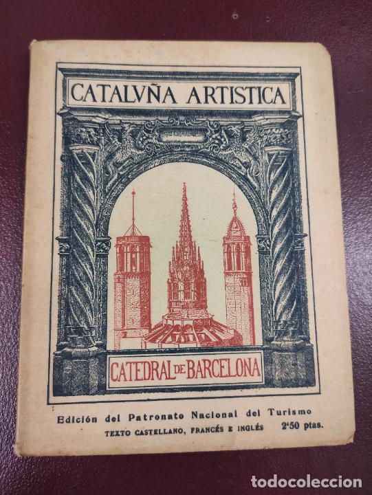Libros de segunda mano: CATEDRAL DE BARCELONA - CATALU&Ntilde;A ARTISTICA - volumen 1- 1929 XXXVI + 64 ilustraciones 16x12