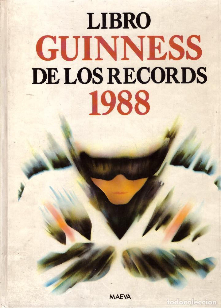 Libros de segunda mano: Libro Guinness de los records 1988 - Maeva - Foto 1