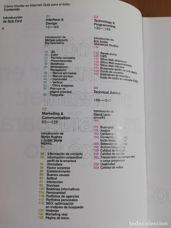 Libros de segunda mano: C&Oacute;MO TRIUNFAR EN INTERNET: GU&Iacute;A PARA EL &Eacute;XITO (TASCHEN) - Foto 3