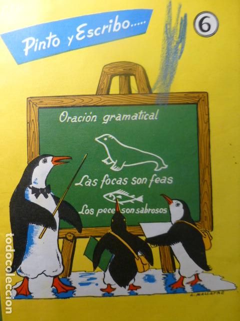 Libros de segunda mano: PINTO Y ESCRIBO N&ordm; 6 ED. ROMA 1960 - Foto 1