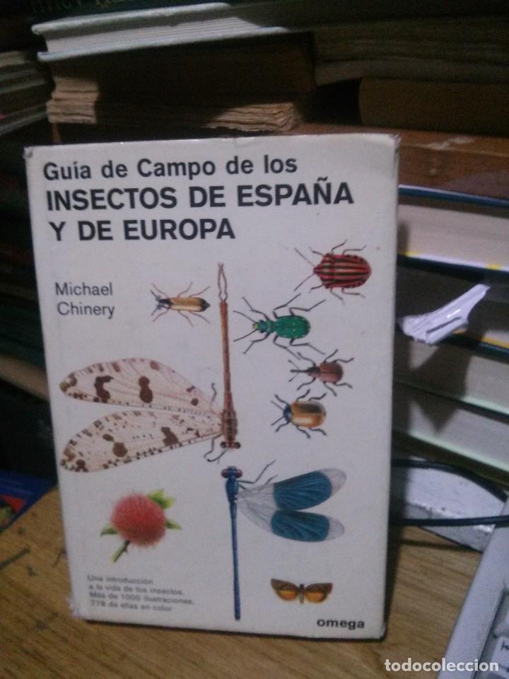 Libros de segunda mano: INSECTOS DE ESPA&Ntilde;A Y DE EUROPA, MICHAEL CHINERY, ED. OMEGA - Foto 1