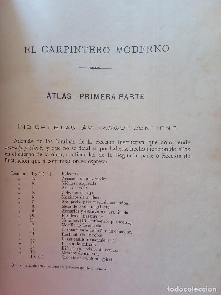 Libros de segunda mano: El Carpintero Moderno. - Foto 8