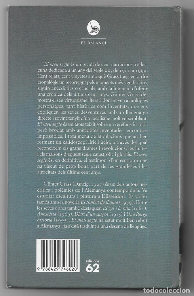 Libros de segunda mano: El meu segle (El Balanc&iacute;) - Foto 2