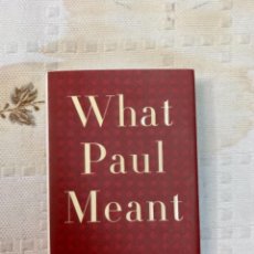Libros de segunda mano: WHAT PAUL MEANT. GARRA WILLS.. Lote 263763765