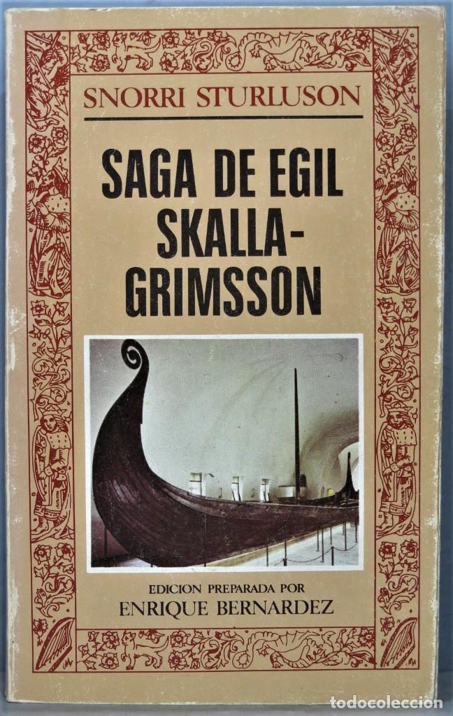 Libros de segunda mano: SAGA DE EGIL SKALLA-GRIMSSON. SNORRI STURLUSON - Foto 1