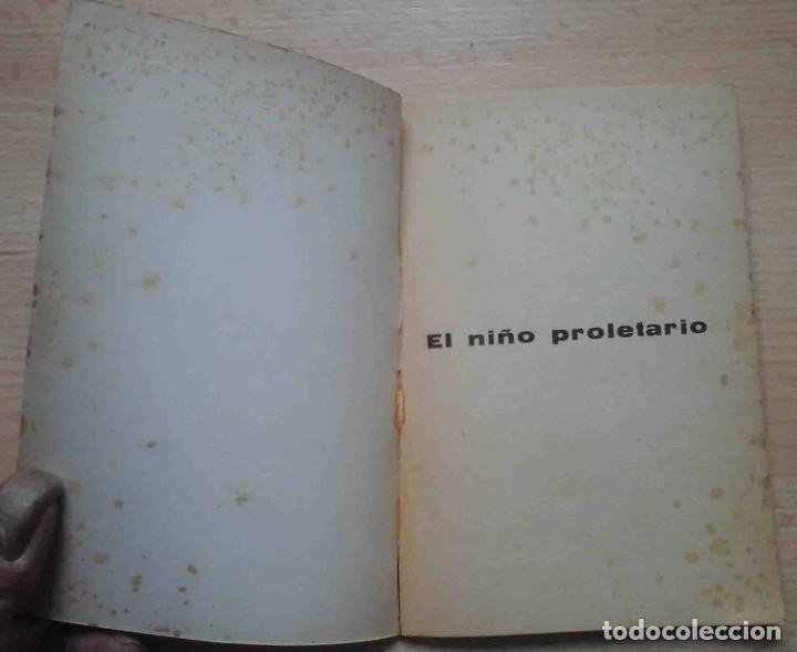 Libros de segunda mano: El ni&ntilde;o proletario (Carlos D&iacute;az) - Foto 2
