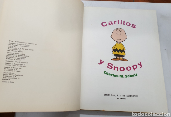 Libros de segunda mano: CARLITOS Y SNOOPY. SCHULZ. BURU LAN - Foto 5