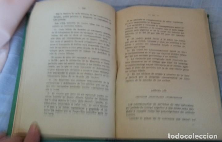 Libros de segunda mano: Libro. C&oacute;digo de la Circulaci&oacute;n. A&ntilde;o 1958. - Foto 4