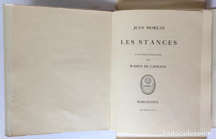 Libros de segunda mano: LES STANCES. - MOR&Eacute;AS, Jean. - Foto 2