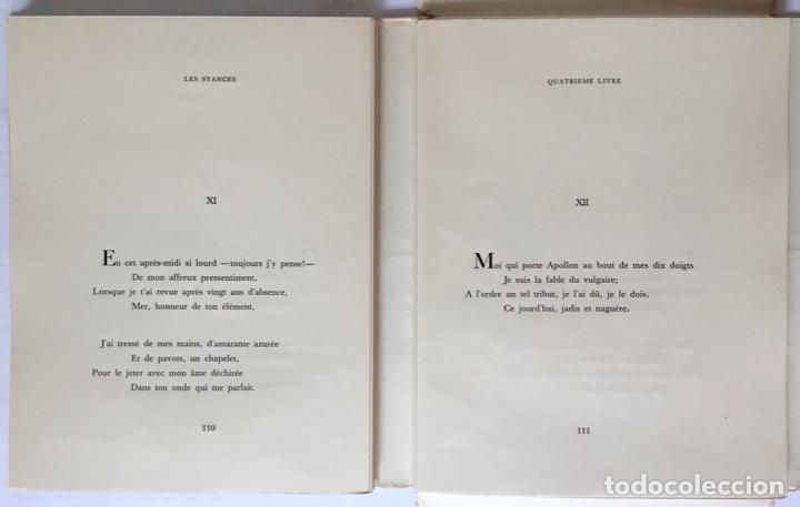 Libros de segunda mano: LES STANCES. - MOR&Eacute;AS, Jean. - Foto 5