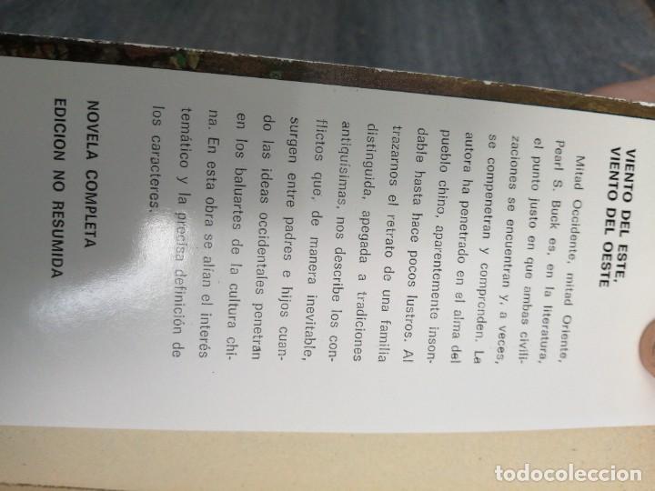 Libros de segunda mano: Libro novela Pearl S. Buck VIENTO DEL ESTE OESTE - Foto 2