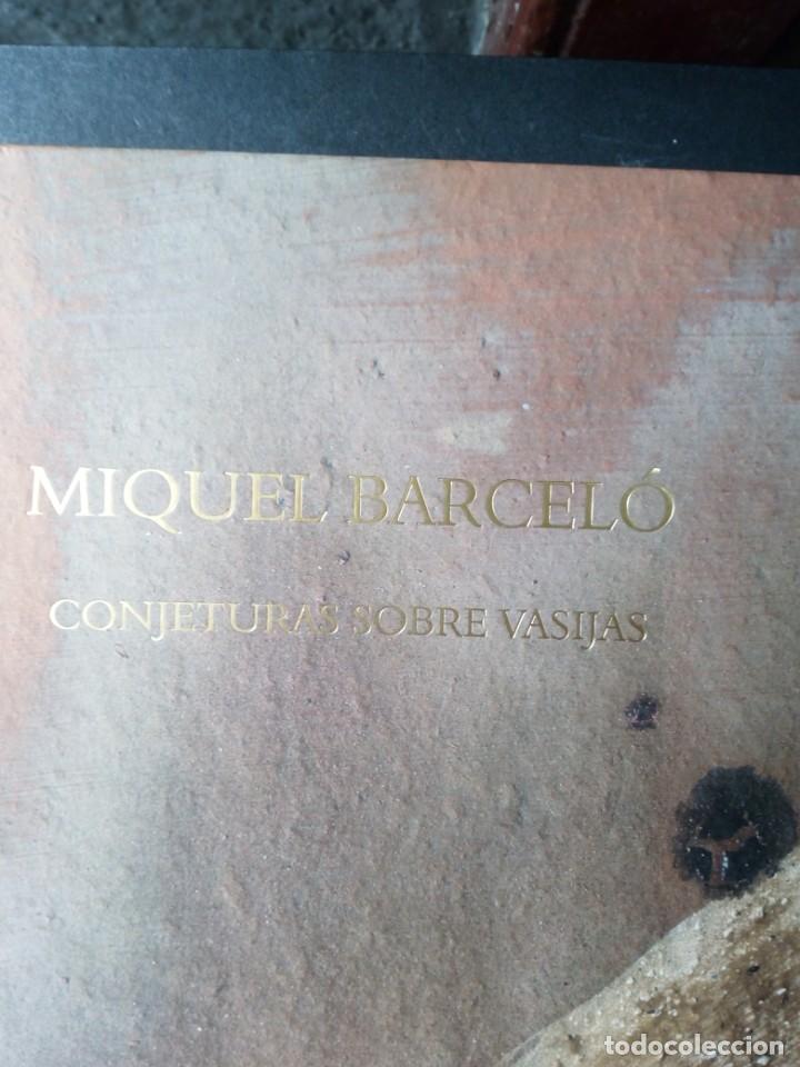 Libros de segunda mano: Miquel Barcel&oacute; - Conjeturas sobre Vasijas - Foto 2