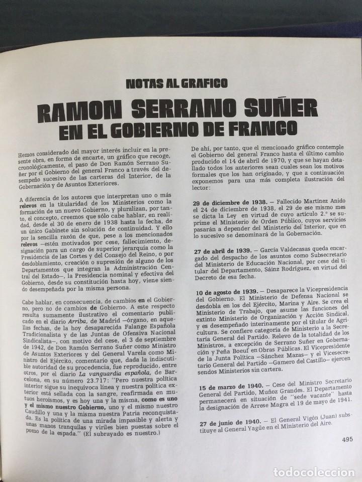Libros de segunda mano: ENTRE HENDAYA Y GIBRALTAR - Ram&oacute;n Serrano S&uacute;&ntilde;er - Foto 7