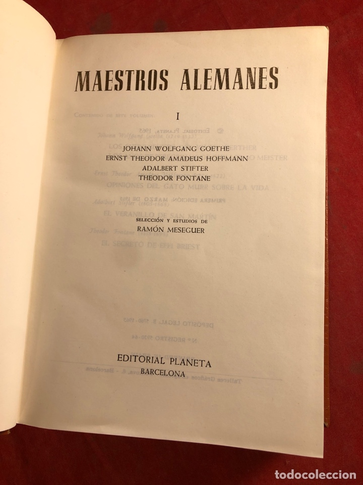 Libros de segunda mano: Maestros alemanes - Foto 2