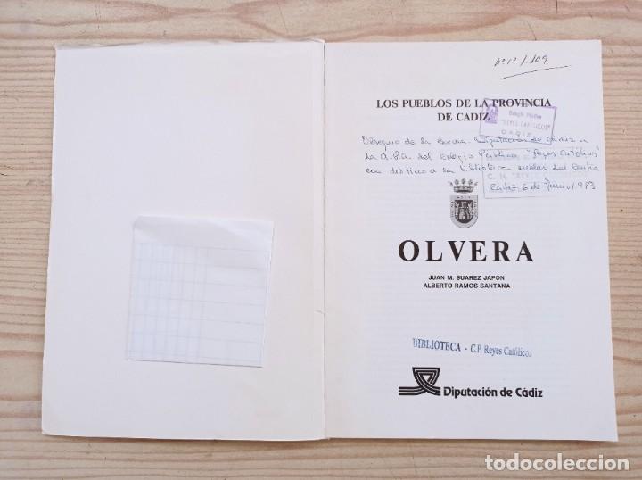 Libros de segunda mano: Los Pueblos De La Provincia De Cadiz - Olvera - Foto 2