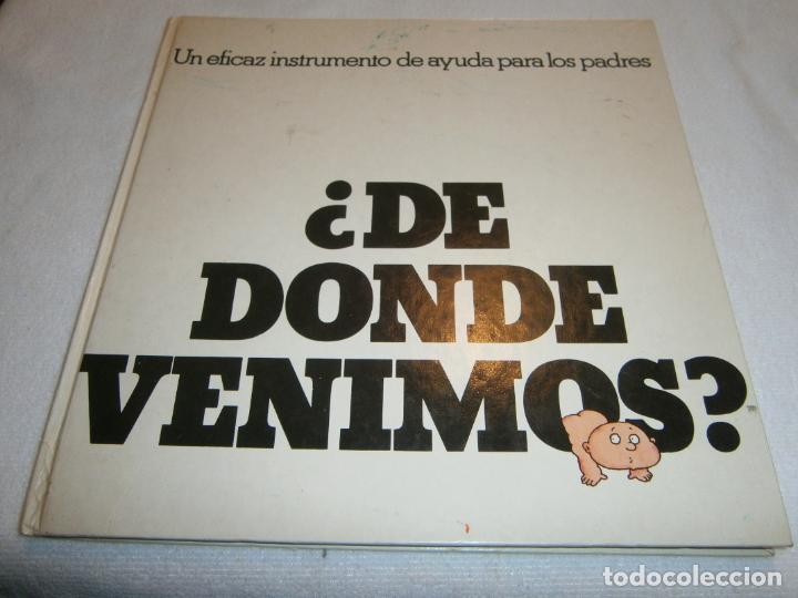 Libros de segunda mano: ANTIGUO LIBRO DE AYUDA PARA LOS PADRES - &iquest;DE DONDE VENIMOS? - LCA - Foto 1
