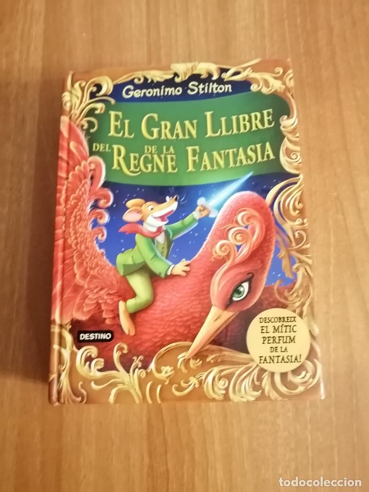 Libros de segunda mano: EL GRAN LLIBRE DEL REGNE DE LA FANTASIA -GERONIMO , STILTON - Foto 1