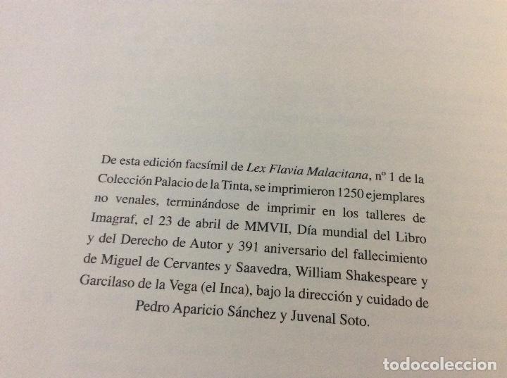 Libros de segunda mano: LEX FLAVIA MALACITANA. Introducci&oacute;n, versi&oacute;n y notas de Rafael Le&oacute;n y Alfonso Canales - Foto 5