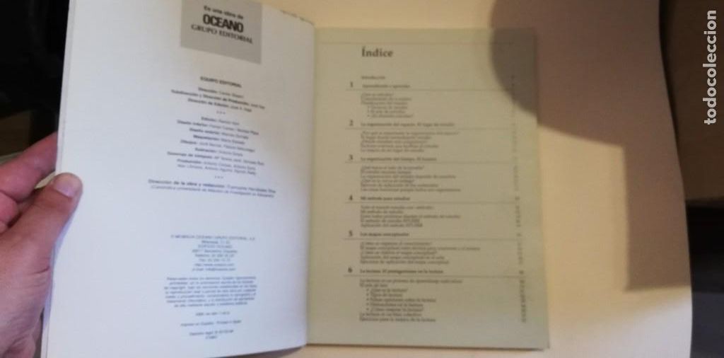 Libros de segunda mano: Aprender a aprender. T&eacute;cnicas de estudio. Oc&eacute;ano. - Foto 3