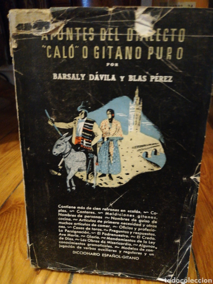 Libros de segunda mano: APUNTES DEL DIALECTO CAL&Oacute; O GITANO PURO 1943 - Foto 1