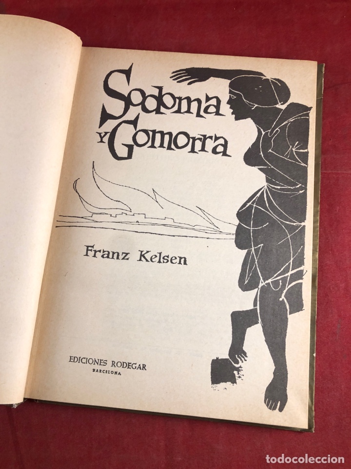 Libros de segunda mano: Sodoma y Gomorra Franz Kelsen - Foto 2