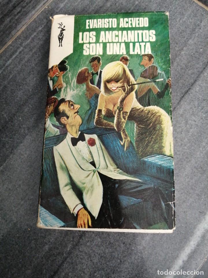 Libros de segunda mano: Libro novela Evaristo Acevedo LOS ANCIANOS SON UNA LATA - Foto 1