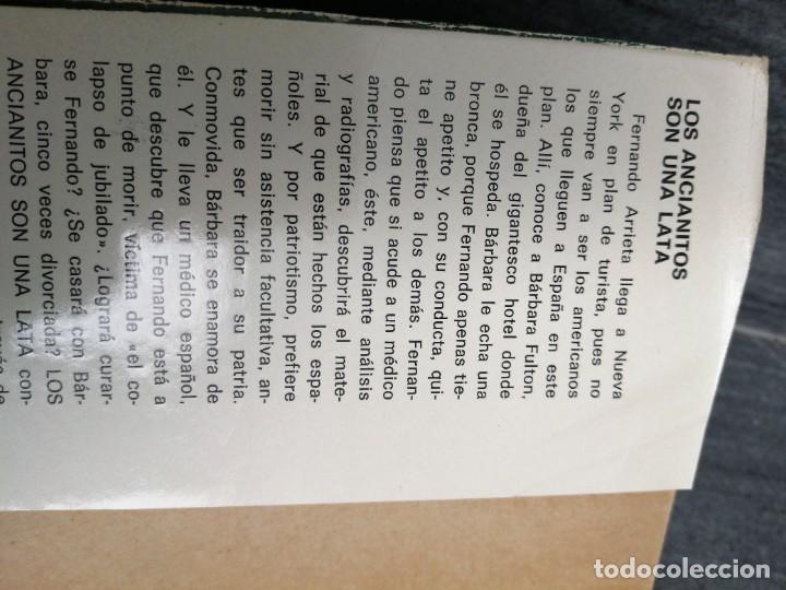 Libros de segunda mano: Libro novela Evaristo Acevedo LOS ANCIANOS SON UNA LATA - Foto 2