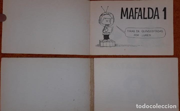 Libros de segunda mano: 2 COMIC MAFALDA DE QUINO. EDITORIAL LUMEN. TOMO 1 Y 5 - Foto 3