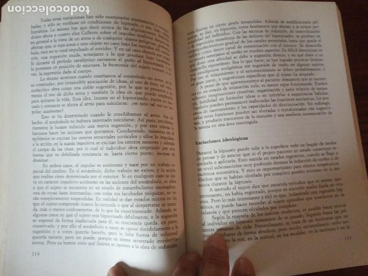 Libros de segunda mano: EL GRAN LIBRO PR&Aacute;CTICO DEL HIPNOTISMO.- CARLO DE LIGUORI. - Foto 3