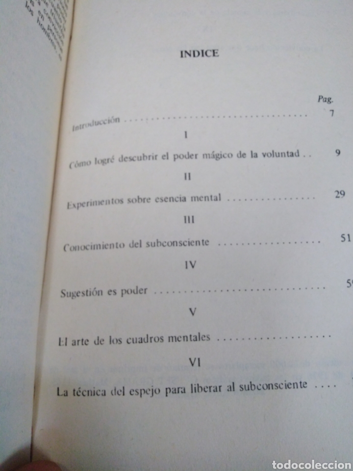 Libros de segunda mano: EL PODER M&Aacute;GICO DE LA VOLUNTAD-CLAUDE M.BRISTOL-EDITA CENTRAL 1976 - Foto 5