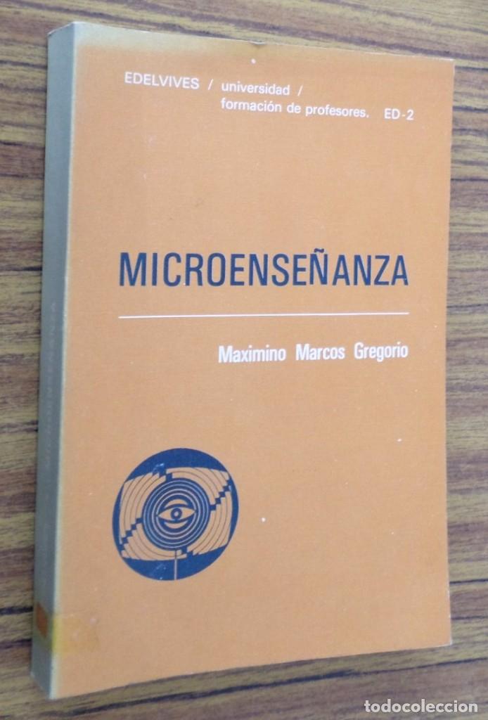 Libros de segunda mano: MICROENSE&Ntilde;ANZA - M&aacute;ximo Marcos Gregorio - Foto 1