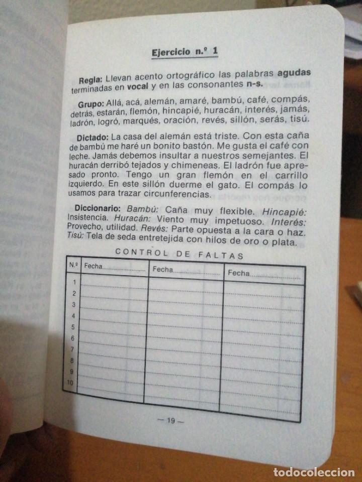 Libros de segunda mano: Libro BREVE ORTOGRAF&Iacute;A ESCOLAR curso Manuel Bustos Sousa - Foto 4