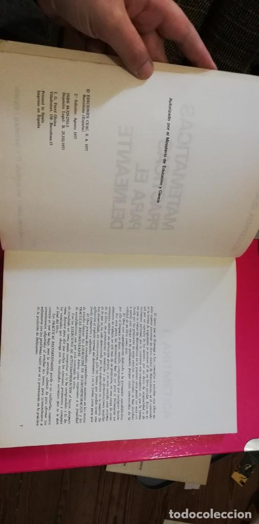 Libros de segunda mano: MATEMATICAS PRACTICAS PARA EL DELINEANTE. - Foto 3
