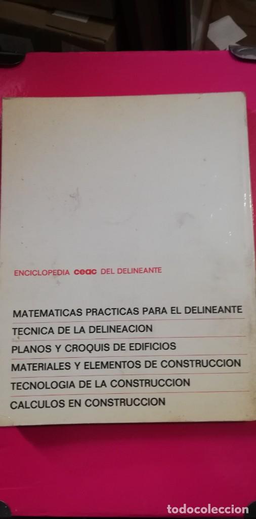 Libros de segunda mano: MATEMATICAS PRACTICAS PARA EL DELINEANTE. - Foto 4