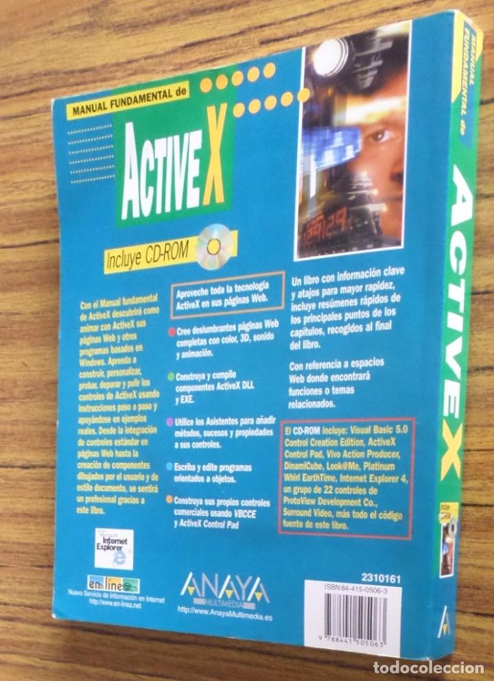 Libros de segunda mano: Manual fundamental de ACTIVEX + CD - Foto 2