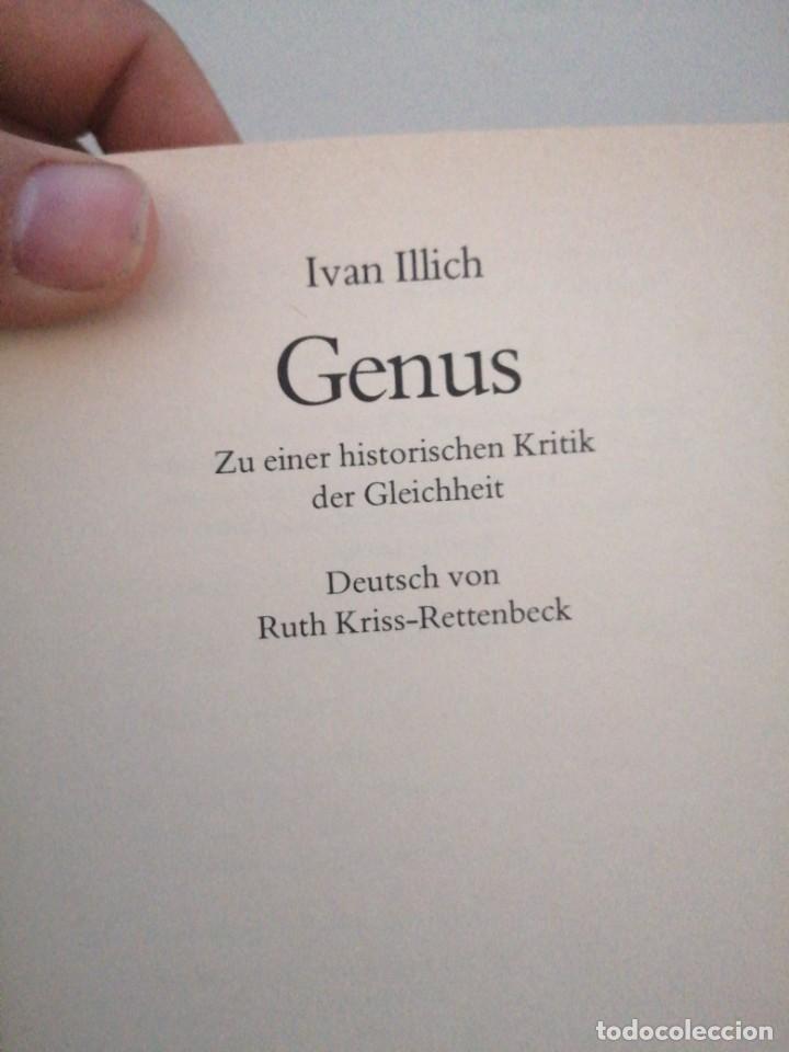Libros de segunda mano: Libro IV&Aacute;N ILLICH GENUS Zu einer historischen Kritik Der Gleichheit - Foto 3