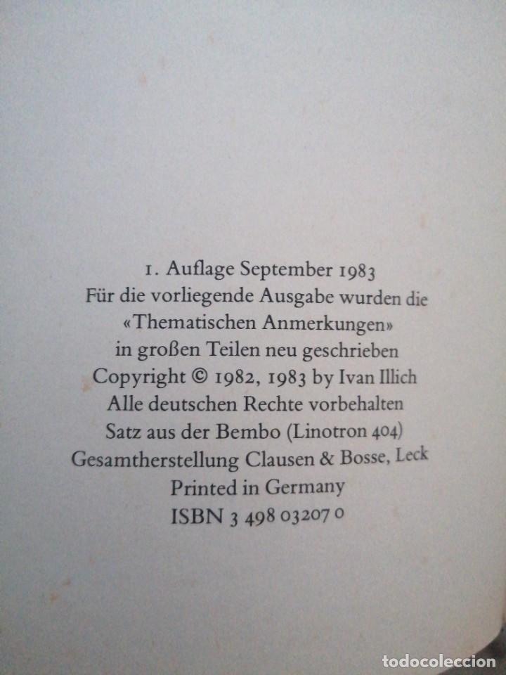 Libros de segunda mano: Libro IV&Aacute;N ILLICH GENUS Zu einer historischen Kritik Der Gleichheit - Foto 4