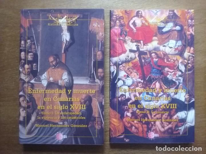 Libri di seconda mano: ENFERMEDAD Y MUERTE EN CANARIAS EN EL SIGLO XVIII, MANUEL HERNANDEZ GONZALEZ, 2004