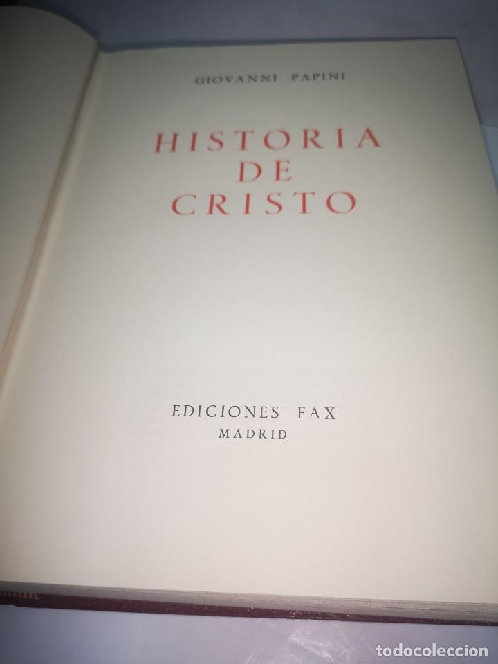 Libros de segunda mano: Libro Historia de Cristo,Ed Fax - Foto 4