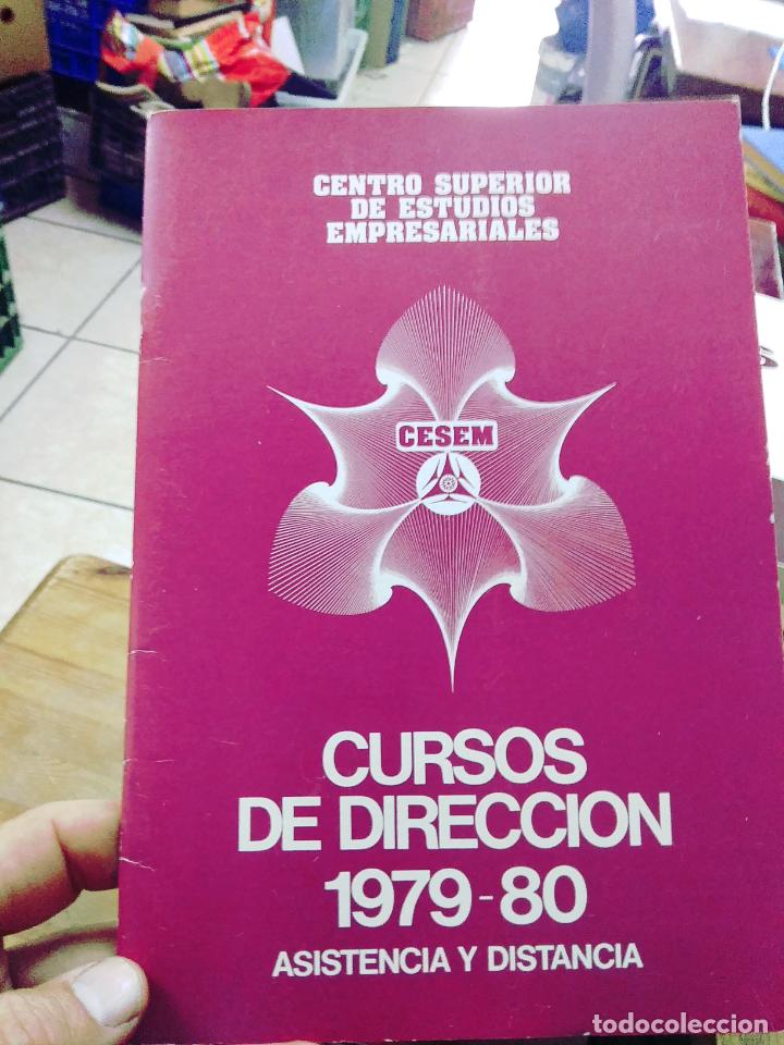 Libros de segunda mano: Cursos de direcci&oacute;n 1979-80. CESEM. L.25404 - Foto 1