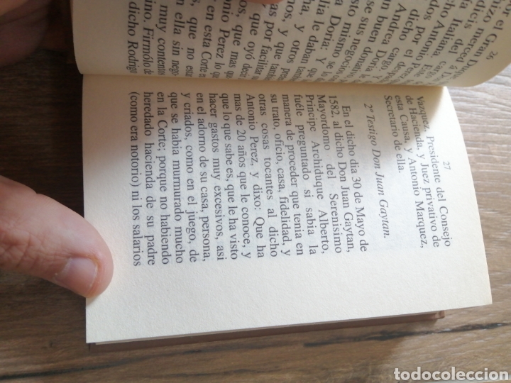 Libros de segunda mano: Proceso criminal contra Antonio P&eacute;rez - Foto 4