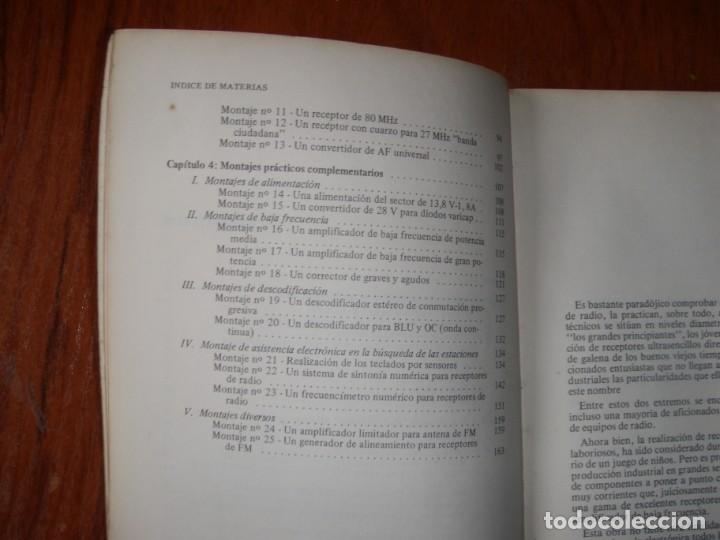 Libros de segunda mano: LIBRO electr&oacute;nica RECEPTORES CON CIRCUITOS INTEGRADOS MARCOMBO - Foto 4