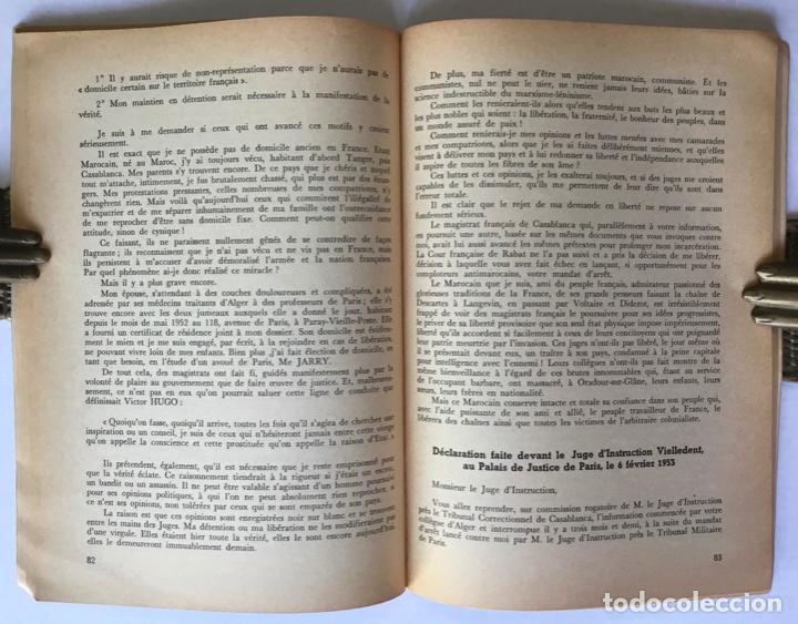 Libros de segunda mano: LE DOSSIER DUN EXIL&Eacute;. - YAYA, Ali. - Foto 4