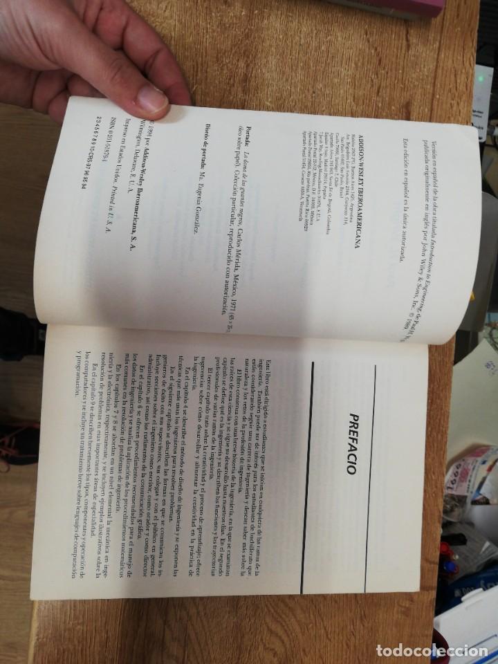 Libros de segunda mano: INTRODUCCI&Oacute;N A LA INGENIER&Iacute;A. PAUL H. WRIGHT. 1994 - Foto 3