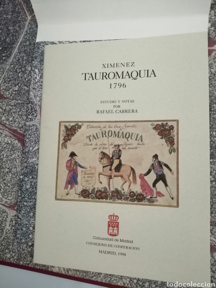 Libros de segunda mano: TAUROMAQUIA 1796 (EDICI&Oacute;N FACS&Iacute;MIL) - Foto 4