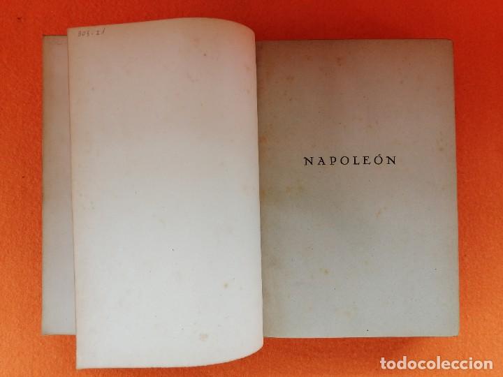 Libros de segunda mano: NAPOLE&Oacute;N -Jacques Bainville A&Ntilde;O 1942 - Foto 10