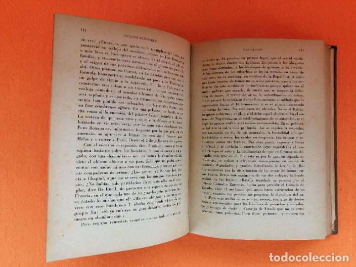 Libros de segunda mano: NAPOLE&Oacute;N -Jacques Bainville A&Ntilde;O 1942 - Foto 12