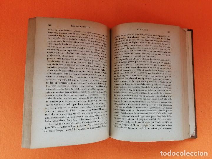 Libros de segunda mano: NAPOLE&Oacute;N -Jacques Bainville A&Ntilde;O 1942 - Foto 14