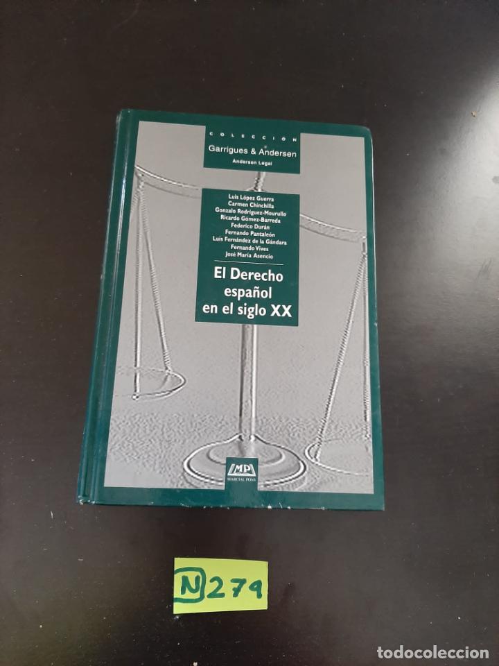 Libros de segunda mano: El Derecho espa&ntilde;ol en el siglo XX - Foto 1